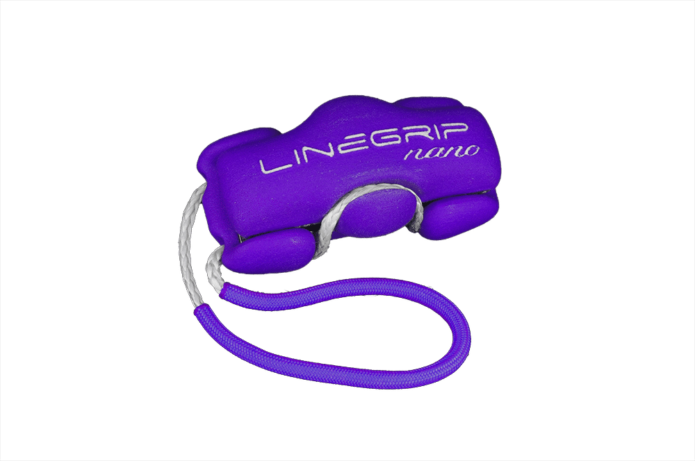 lineGrip nano - ultralight webbing clamp for rigging tensioning slacklines